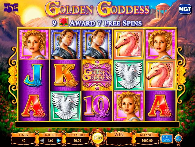 Golden Goddess tragamonedas gratis online